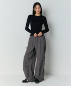 MUSINSA STANDARD WOMAN MUSINSA STANDARD WOMAN Pants warm gray