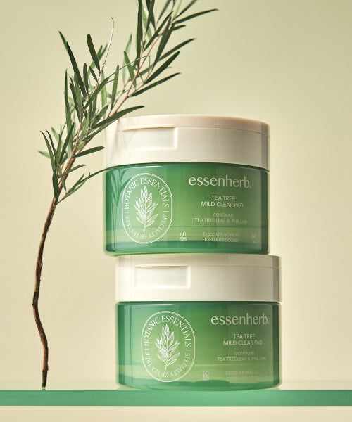 ESSENHERB ESSENHERB Tea Tree Mild Clear Pads 60 sheets
