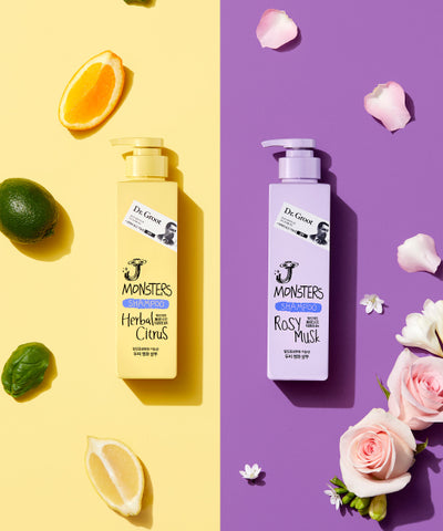 J Monsters Shampoo 385ml x 2 (Musk/Citrus)