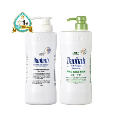 Lopen Baobab Treatment 1000ml + Baobab Dry Shampoo 1000ml