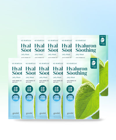 goodal Houttuynia Cordata Hyaluronic Soothing Jelly Mask 10pack