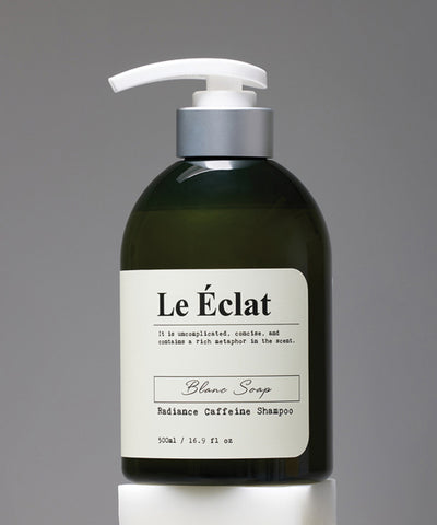 Le Eclat Radiance Caffeine Shampoo Blanc Soap 500ml 1 unit