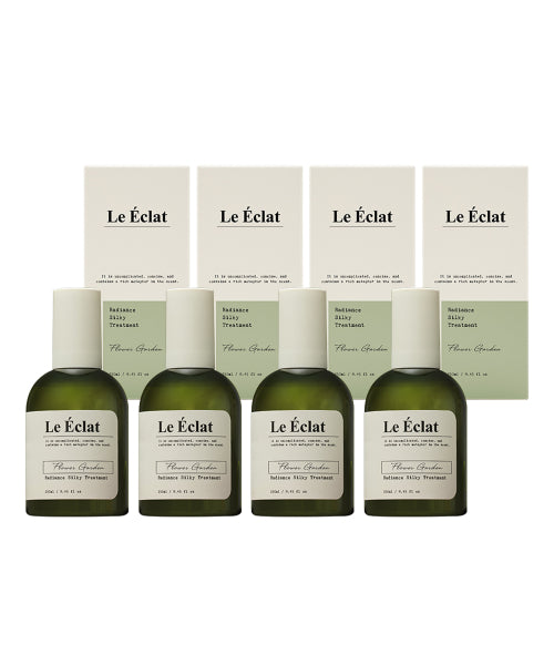 LEECLAT Le Eclat Radiance Silky Treatment Flower Garden 250ml 4pcs