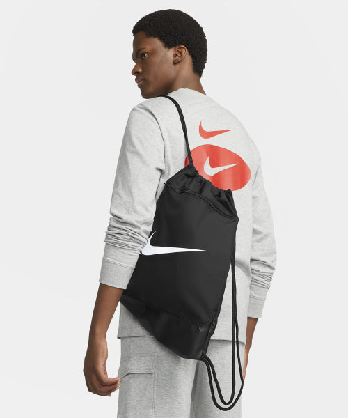 NIKE Nike Brasilia 9.5 Training Gym Sack - Black: White