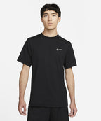 NIKE NIKE Fitness T-Shirt M - Black:White