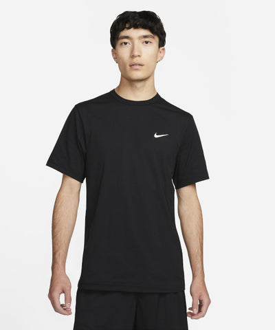NIKE Fitness T-Shirt M - Black:White