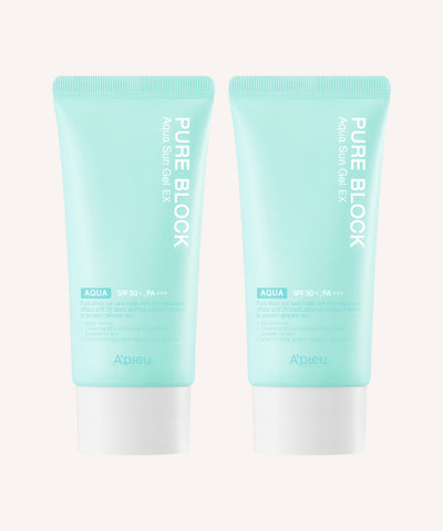 APIEU Pure Block Aqua Sun Gel EX SPF 50 50ml*2
