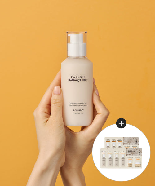 BON UGLY Firming Kelp Rolling Toner 150ml + 7 firming kelp types (1.5ml x 3) included