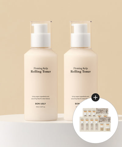 Firming Kelp Rolling Toner 150ml (2 pieces) + Firming Kelp 3 types (1.5ml x 3) 7 sheets provided