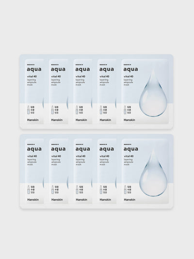 HANSKIN Vital 40 Layering Ampoule Mask 10 sheets