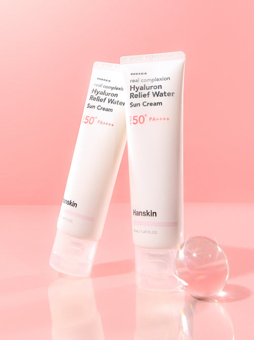 HANSKIN HANSKIN Real Complexion Hyaluronic Relief Water Sun Cream SPF 50