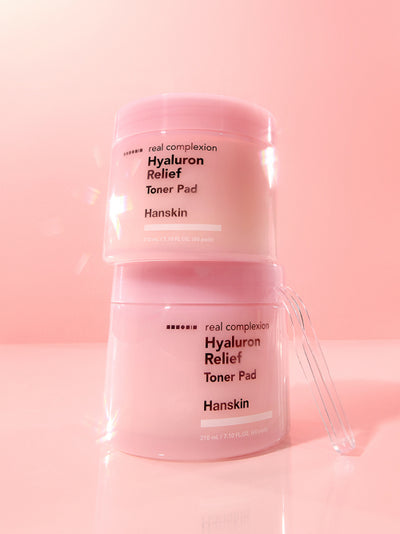 HANSKIN Real Complexion Hyaluronic Relief Toner Pads