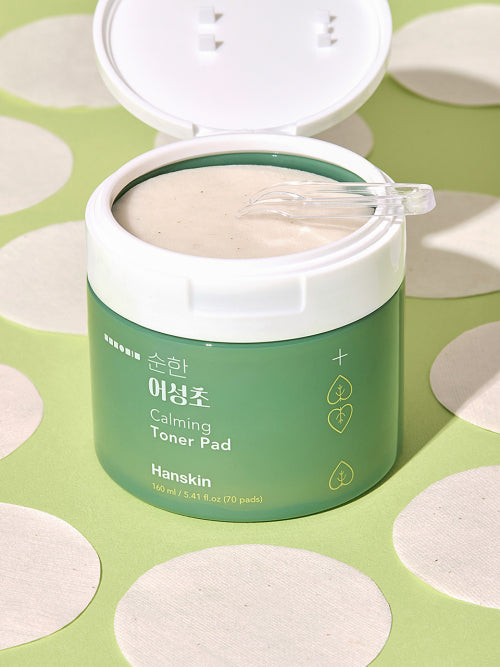 HANSKIN HANSKIN Mild Houttuynia Cordata Calming Toner Pad 160ml