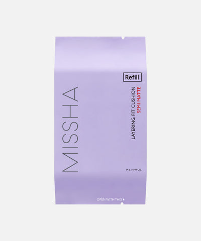 MISSHA Layering Fit Cushion Semi-Mat Refill (Choose 1 of 4 Types)