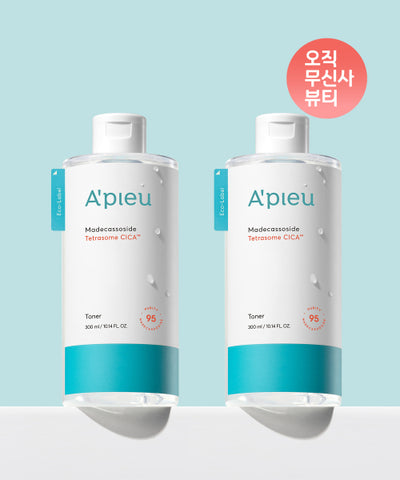 [2 items] Madecassoside Tetrazome Cica Toner 300ml