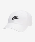 NIKE NIKE Club Unstructured Futura Wash Cap - White:Black