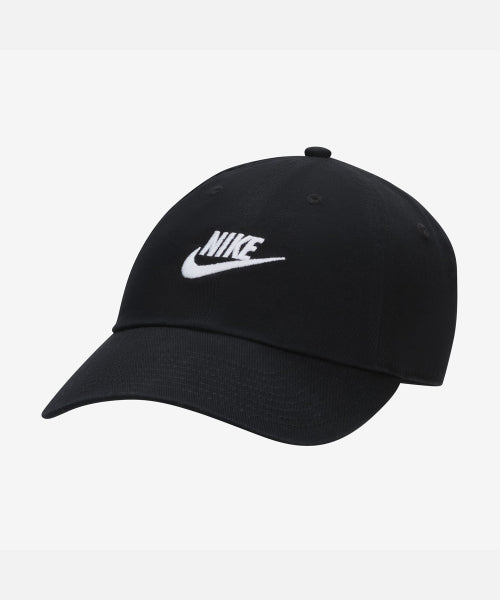 NIKE Nike Club Unstructured Futura Wash Cap - Black:White