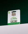 BULLDOG Original bamboo razor blade refill (4 pieces)
