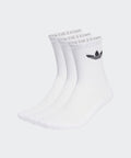 ADIDAS ADIDAS Trefoil Cushion Crew Socks - Size L
