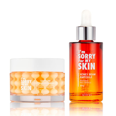 IMSORRYFORMYSKIN Honey Beam Ampoule + Vitalizer Capture Cream