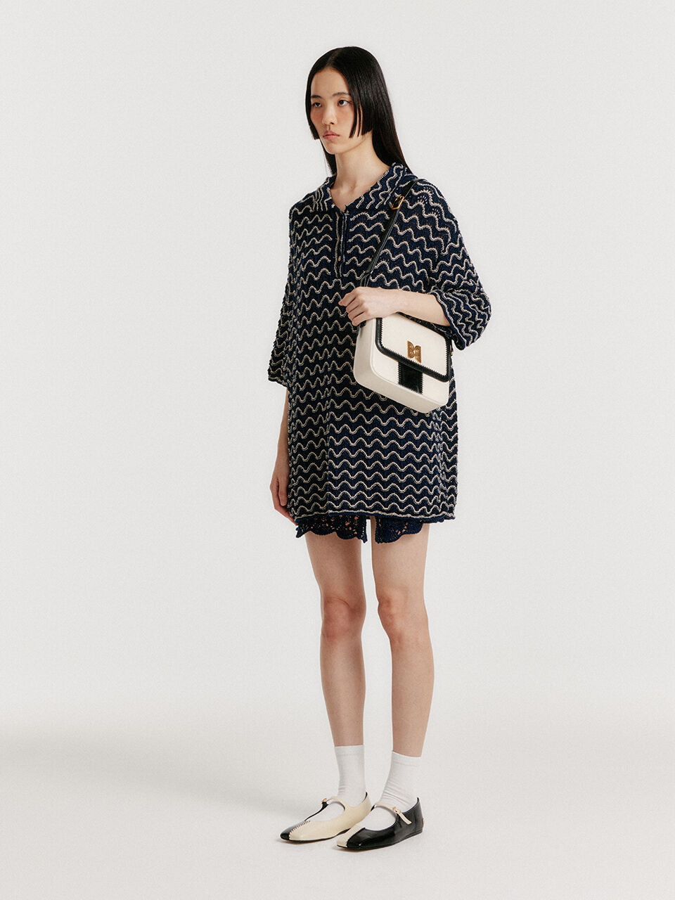 EENK EENK Shirt Navy/Cream