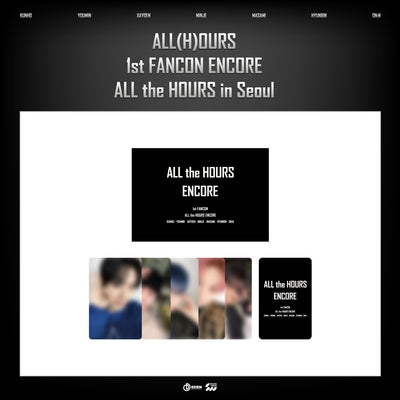 ALL(H)OURS - 1st FANCON ENCORE [ALL the HOURS] in Seoul MD 01. Random Trading Card (RANDOM TRADING CARD)