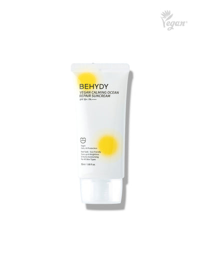 BEHYDY BHIDI Vegan Calming Ocean Repair Sun Cream SPF 50