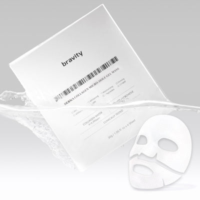BRAVITY Derma Collagen Microhole Gel Mask (4 sheets)