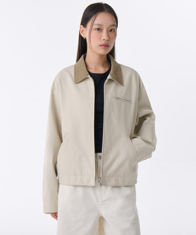 MUSINSA STANDARD WOMAN Jacket Cream