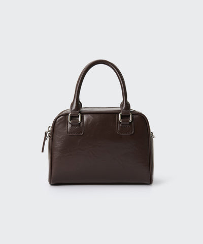 MUSINSA STANDARD WOMAN Mini Bowling Bag Brown
