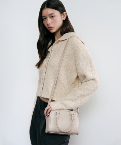MUSINSA STANDARD WOMAN Mini Bowling Bag [Mushroom]