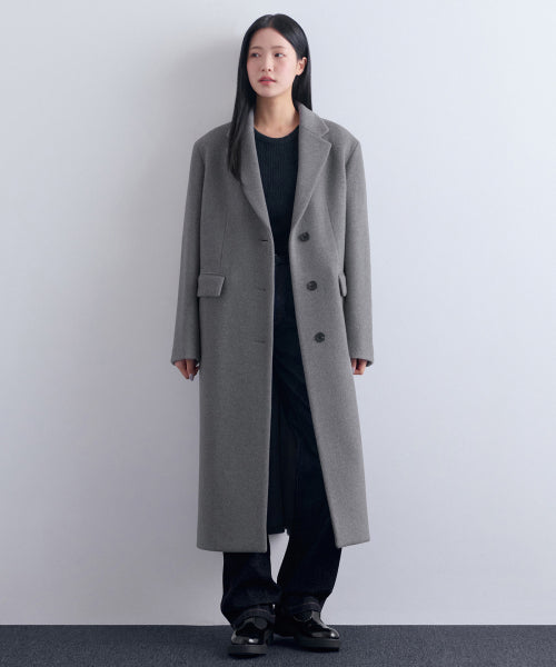 MUSINSA STANDARD WOMAN MUSINSA STANDARD WOMAN Coat Medium Gray