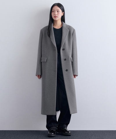MUSINSA STANDARD WOMAN Coat Medium Gray