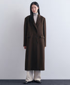 MUSINSA STANDARD WOMAN MUSINSA STANDARD WOMAN Coat Over Shoulder [Baroque Brown]