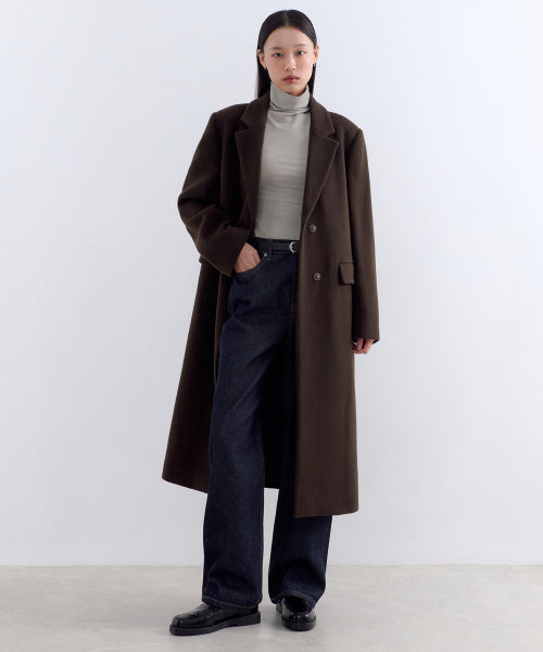 MUSINSA STANDARD WOMAN MUSINSA STANDARD WOMAN Coat Baroque Brown