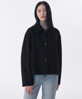 MUSINSA STANDARD WOMAN MUSINSA STANDARD WOMAN Cashmere Blend Handmade Short Mac Coat (Size S)