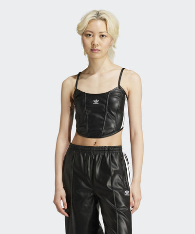 ADIDAS Firebird Corset T-Shirt - Black