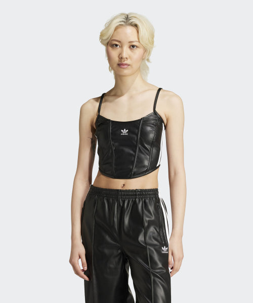 ADIDAS ADIDAS Firebird Corset T-Shirt - Black