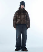 MUSINSA STANDARD WOMAN MUSINSA STANDARD WOMAN Padded Jacket Brown