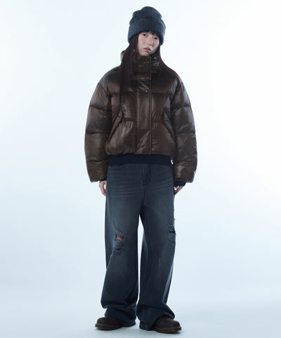 MUSINSA STANDARD WOMAN Padded Jacket Brown