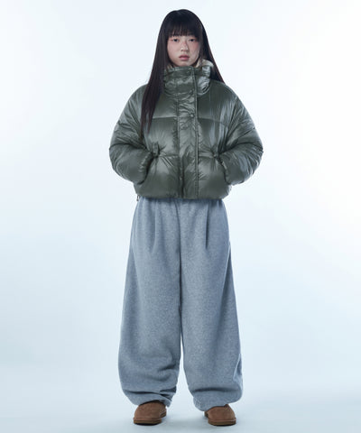 MUSINSA STANDARD WOMAN Padded Jacket Sage