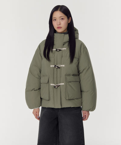 MUSINSA STANDARD WOMAN Padded Jacket Khaki