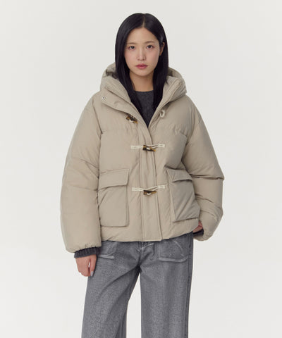 MUSINSA STANDARD WOMAN Padded Jacket Light Beige