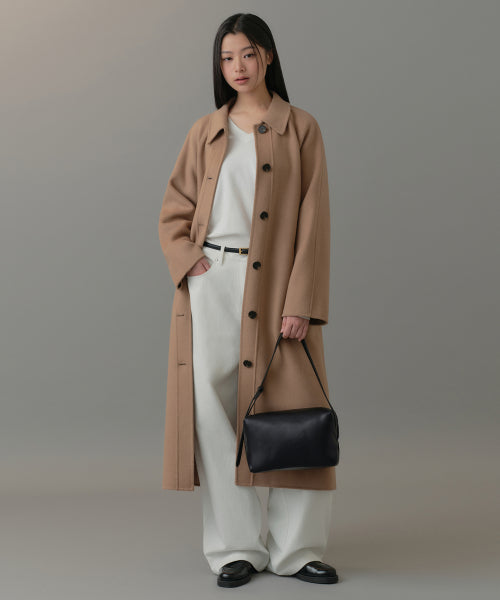 MUSINSA STANDARD WOMAN MUSINSA STANDARD WOMAN Coat Handmade Balmacan Robe [Camel]