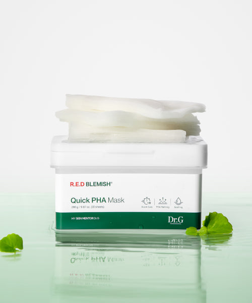 DR.G DR.G Red Blemish Quick Paha Mask 30 sheets