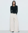 MUSINSA STANDARD WOMAN MUSINSA STANDARD WOMAN Women's Wide Trapeze Denim Pants (Size)