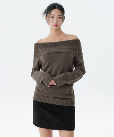 MUSINSA STANDARD WOMAN Women's Knitwear Taupe