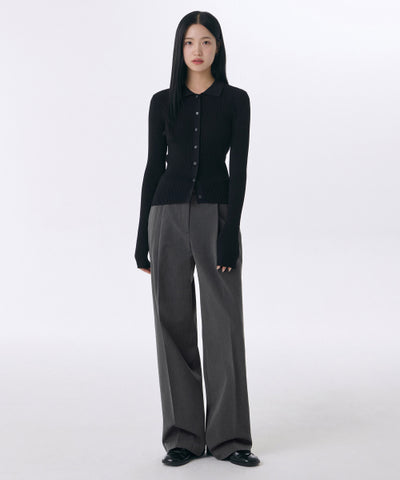 MUSINSA STANDARD WOMAN Slacks Medium Gray
