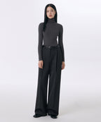 MUSINSA STANDARD WOMAN MUSINSA STANDARD WOMAN Women's Heavyweight Slacks (Charcoal Gray)