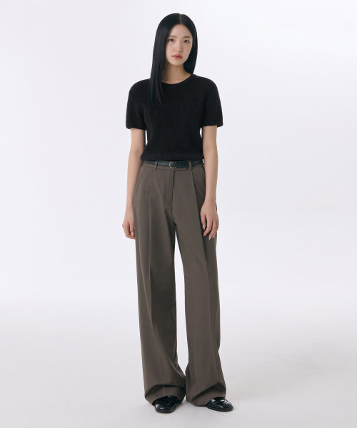 MUSINSA STANDARD WOMAN MUSINSA STANDARD WOMAN Slacks Khaki Brown